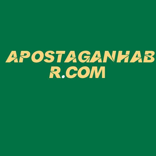 Logo da APOSTAGANHABR